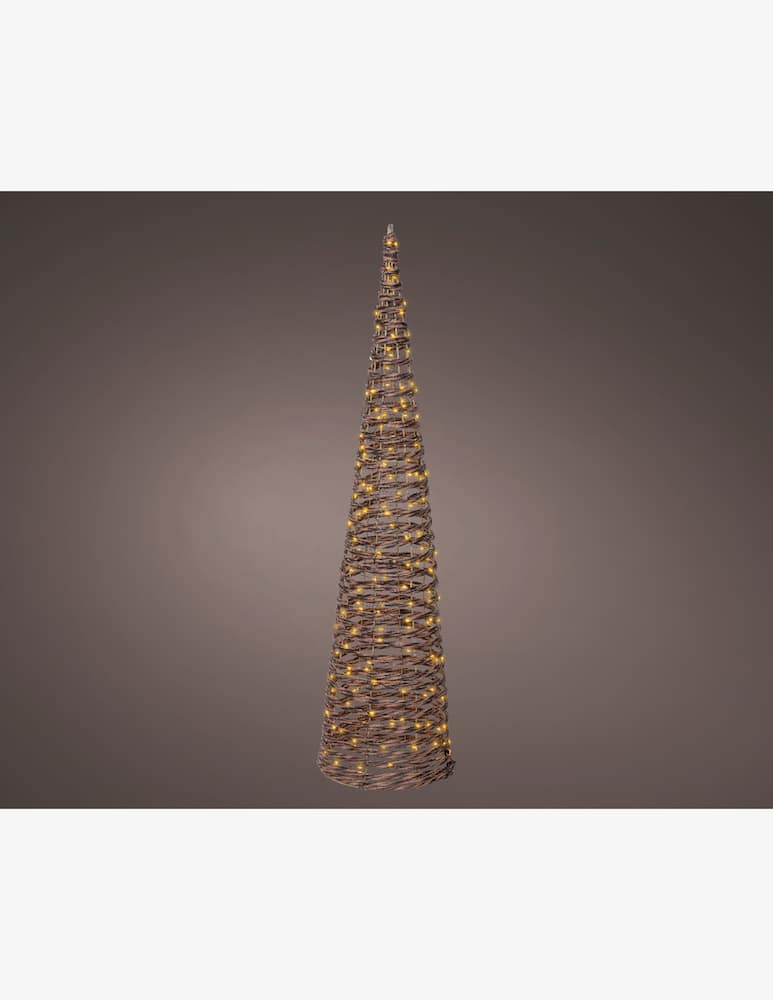 Kaemingk Albero cono outdoor micro LED h. 90cm - immagine 2 Kaemingk Albero cono outdoor micro LED h. 90cm - immagine 2