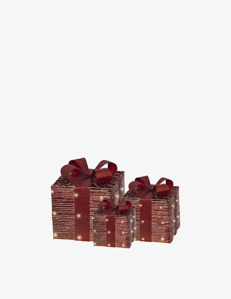 rinascente Kaemingk Pacco Regalo Micro Led Uso Interno