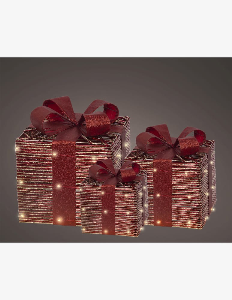 Kaemingk Pacco regalo micro LED uso interno - immagine 2 Kaemingk Pacco regalo micro LED uso interno - immagine 2