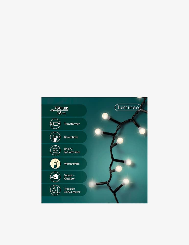 Kaemingk Luci LED cherry uso esterno 8 funzioni - immagine 5 Kaemingk Luci LED cherry uso esterno 8 funzioni - immagine 5