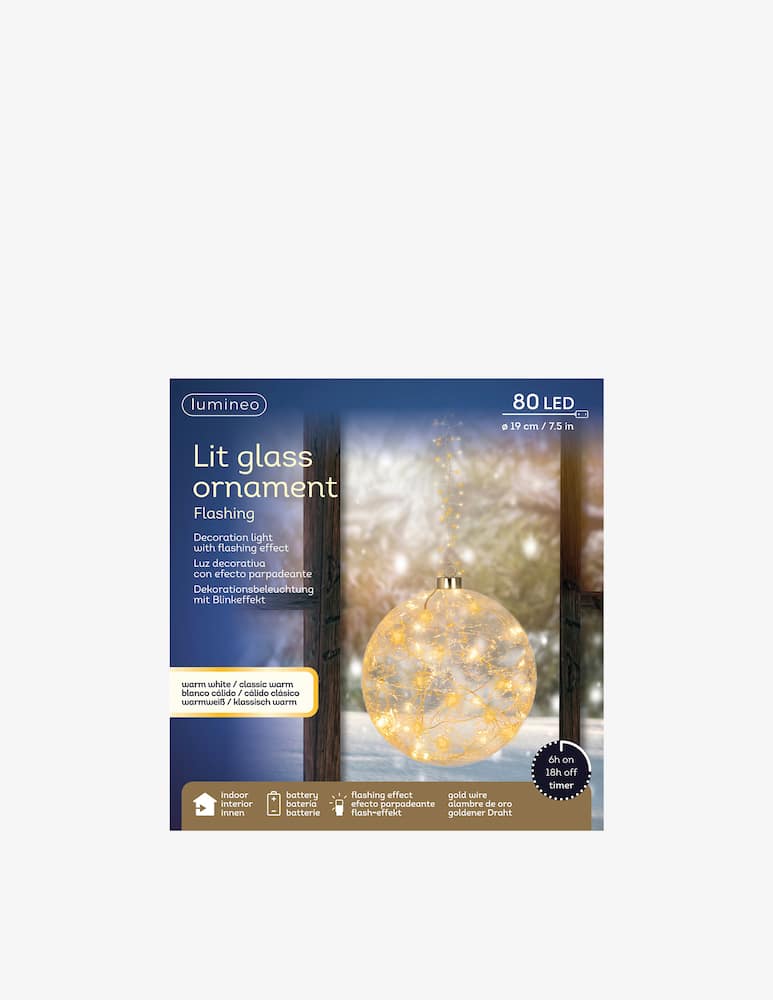 Kaemingk Sfera micro LED uso interno - immagine 3