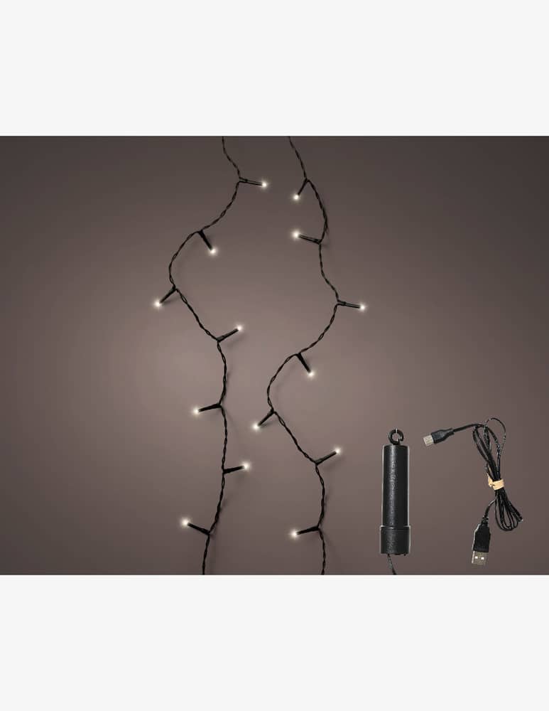 rinascente Kaemingk Lumineo Led Duracharge Basic 8 Funz. Twinkle Outdoor 1500cm