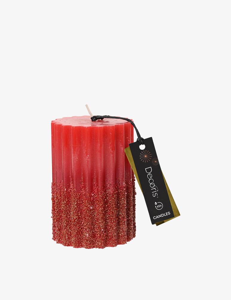 rinascente Kaemingk Candela Pillar Glitter