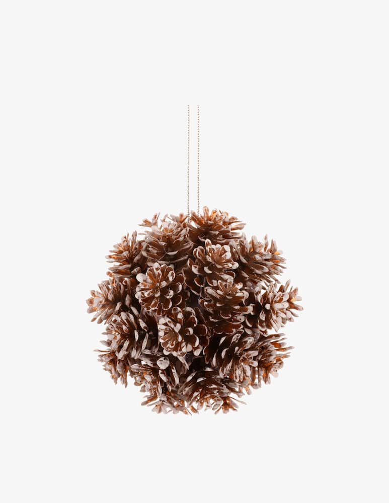 rinascente Kaemingk Brown Pinecone 8Cm
