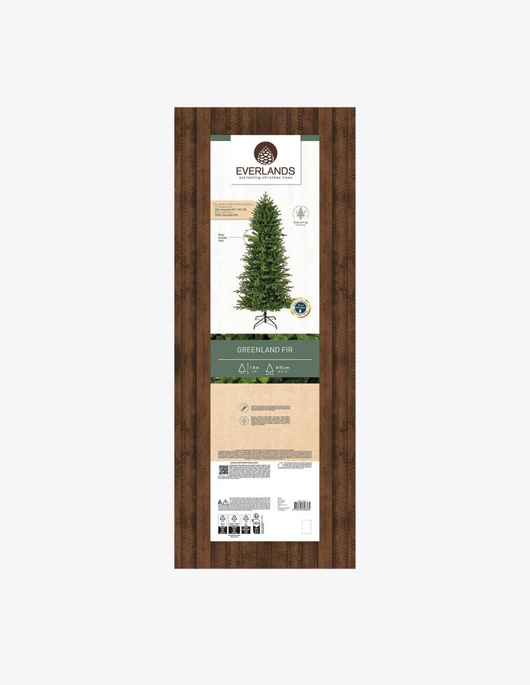 rinascente Kaemingk Albero Greenland verde h.180cm