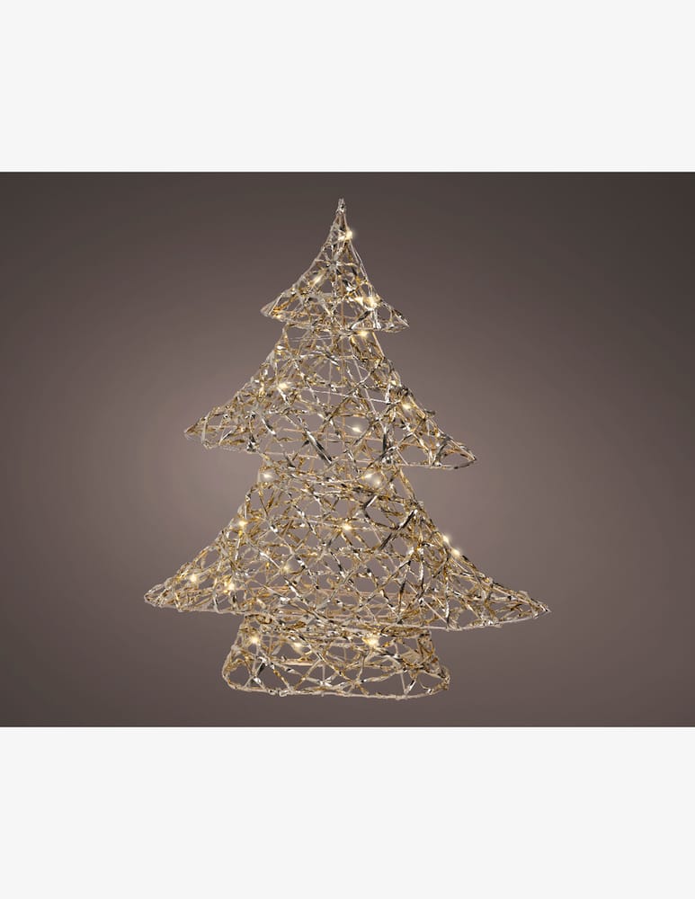 rinascente Kaemingk Albero Metallo Micro Led Indoor
