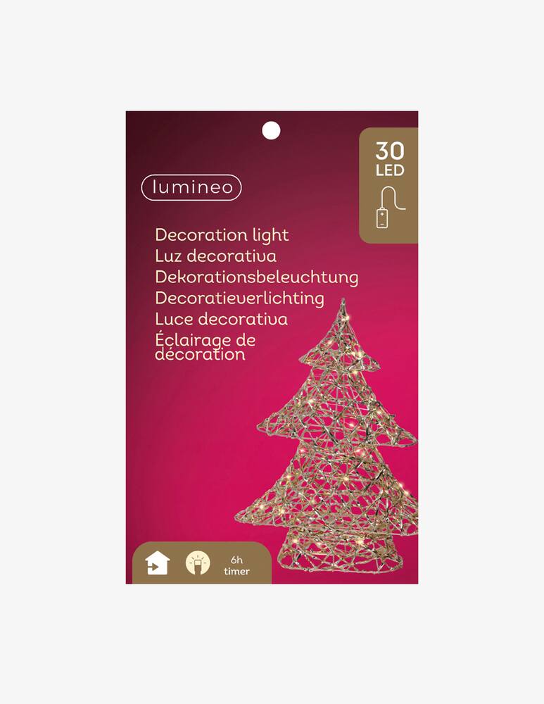 rinascente Kaemingk Albero Metallo Micro Led Indoor
