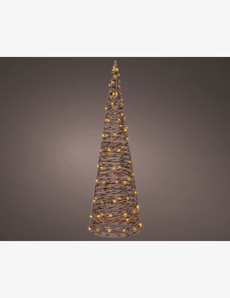 Kaemingk Albero cono outdoor micro LED h. 60cm - immagine 2 Kaemingk Albero cono outdoor micro LED h. 60cm - immagine 2