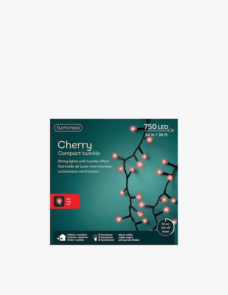 Kaemingk Luci LED cherry uso esterno 8 funzioni - immagine 1