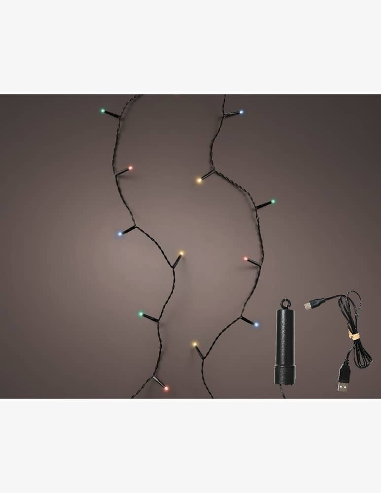 Kaemingk Lumineo Led Duracharge Basic 8 Funz. Twinkle Outdoor 1500Cm - picture 2 Kaemingk Lumineo Led Duracharge Basic 8 Funz. Twinkle Outdoor 1500Cm - picture 2