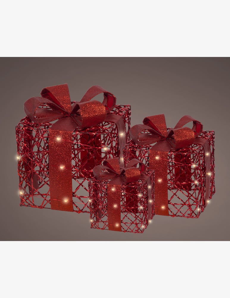 Kaemingk Set 3 giftbox LED fisso indoor - immagine 2 Kaemingk Set 3 giftbox LED fisso indoor - immagine 2