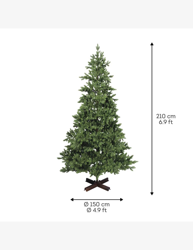 Kaemingk Albero Rossland verde h.210cm - immagine 5 Kaemingk Albero Rossland verde h.210cm - immagine 5