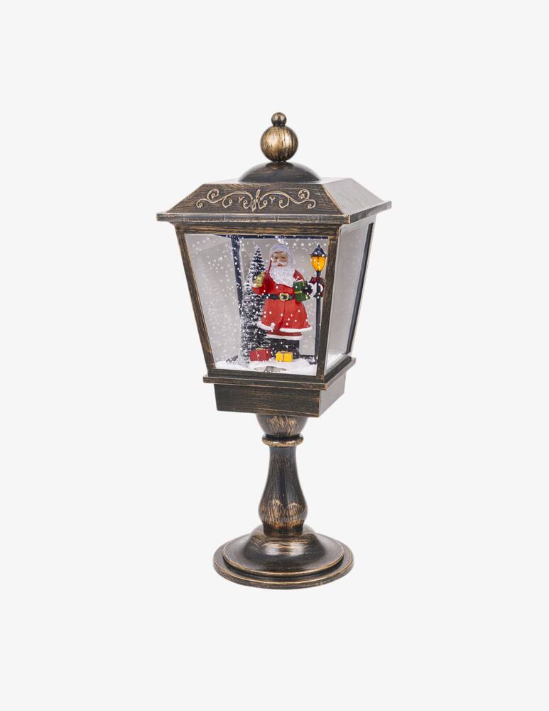 rinascente Kaemingk Lanterna Con Babbo Natale Led