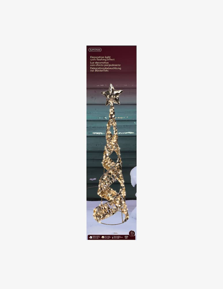 Kaemingk Albero cono micro LED outdoor d.20cm - immagine 3 Kaemingk Albero cono micro LED outdoor d.20cm - immagine 3