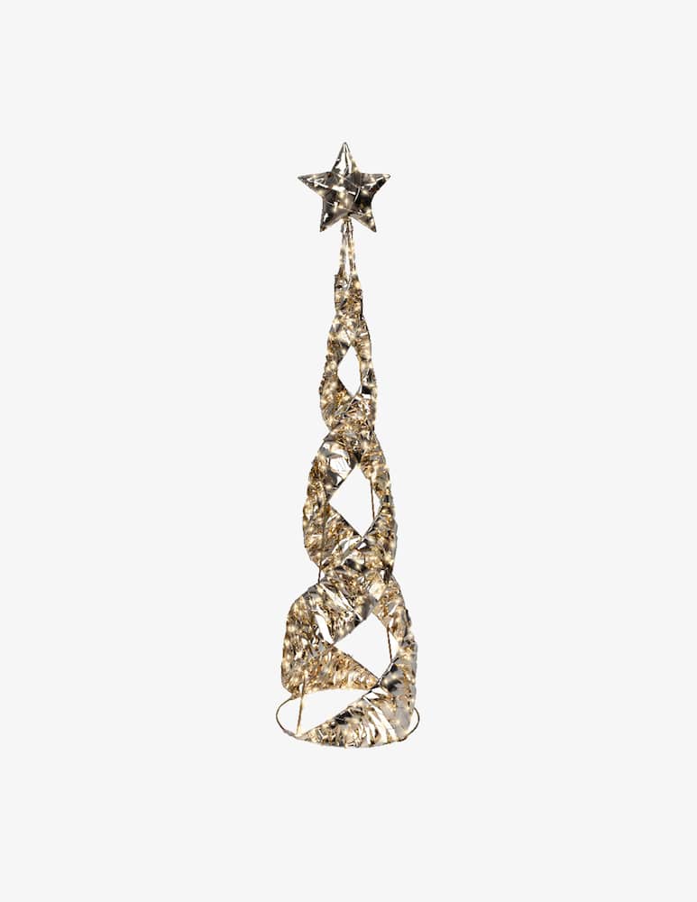 Kaemingk Albero cono outdoor micro LED h. 100cm - immagine 1 Kaemingk Albero cono outdoor micro LED h. 100cm - immagine 1