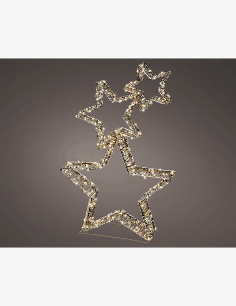 Kaemingk Stelle micro LED uso esterno eff. flash - immagine 2 Kaemingk Stelle micro LED uso esterno eff. flash - immagine 2