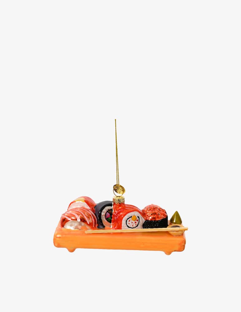 rinascente Kaemingk Sushi Glitter Tree Ball 4cm