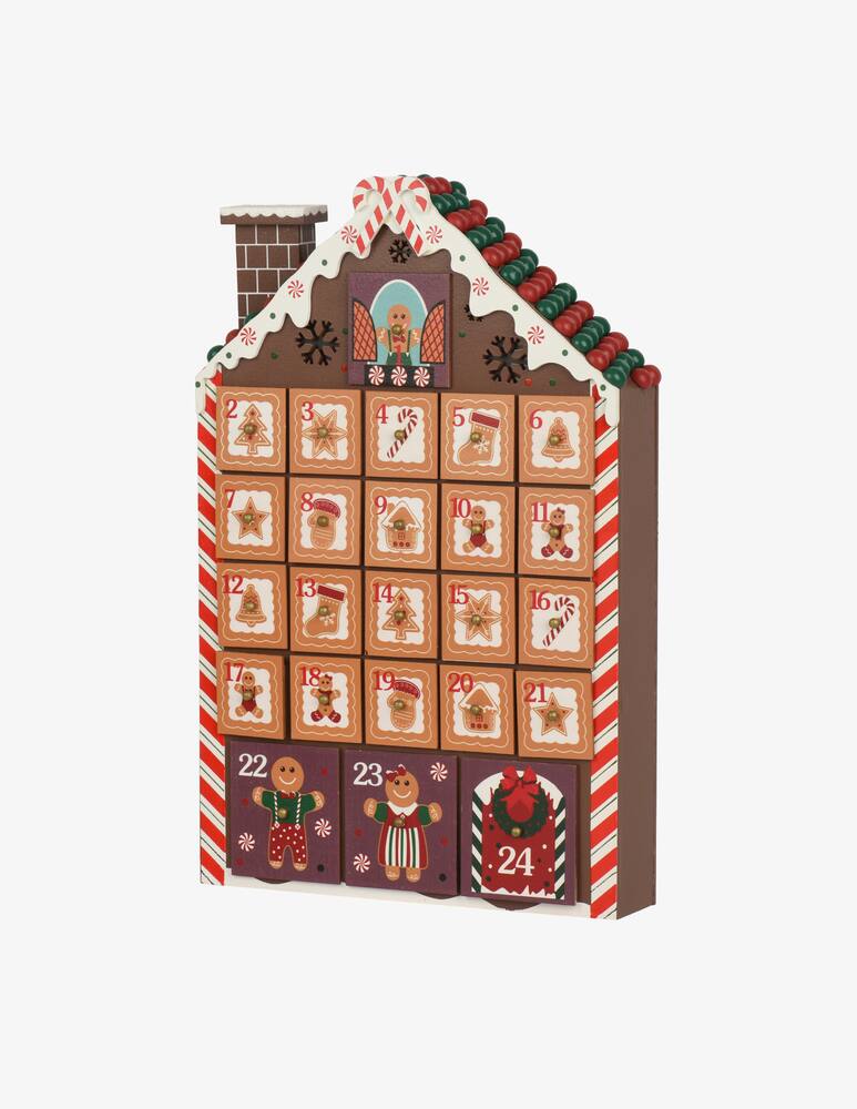 Kaemingk Gingerbread House Advent Calendar - picture 1 Kaemingk Gingerbread House Advent Calendar - picture 1