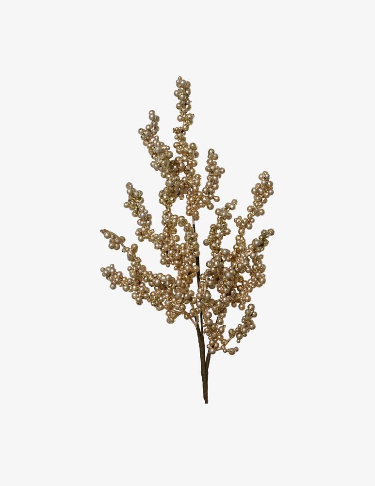rinascente Kaemingk Glitter Gold Berry Branch