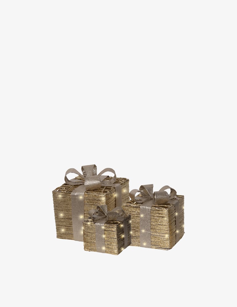 rinascente Kaemingk Pacco Regalo Micro Led Uso Interno