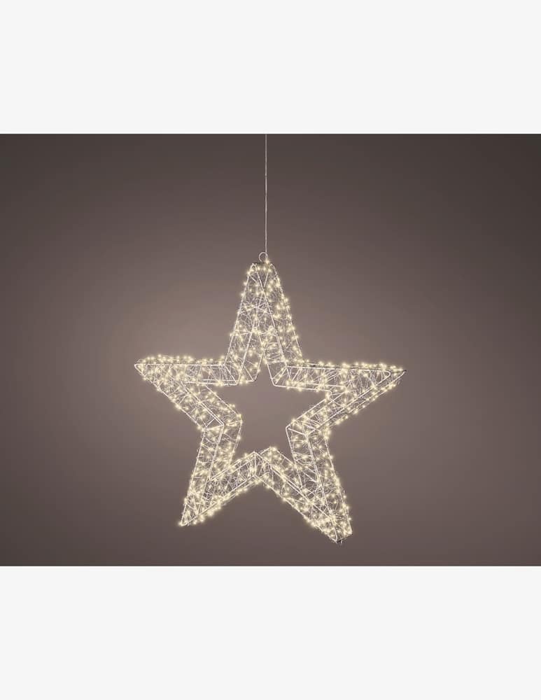 rinascente Kaemingk Outdoor Micro Led Star Silver/Warm White