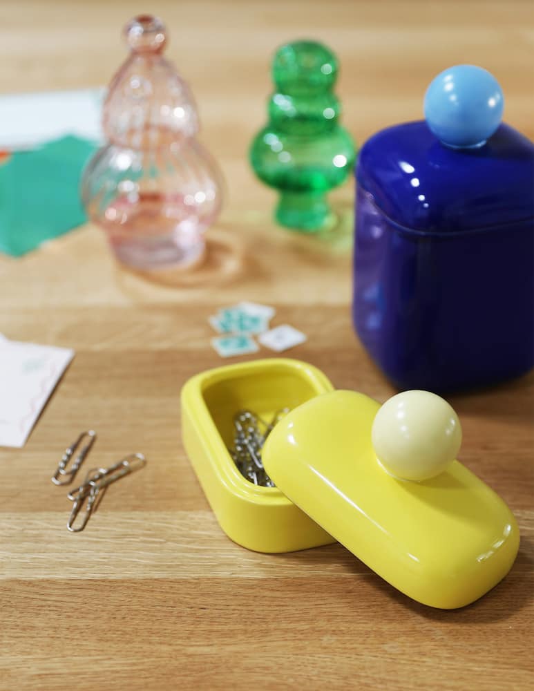 rinascente &klevering Jar Orb Yellow