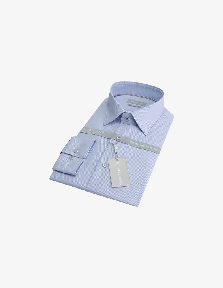 rinascente Michael Kors Camicia slim performance rigatina