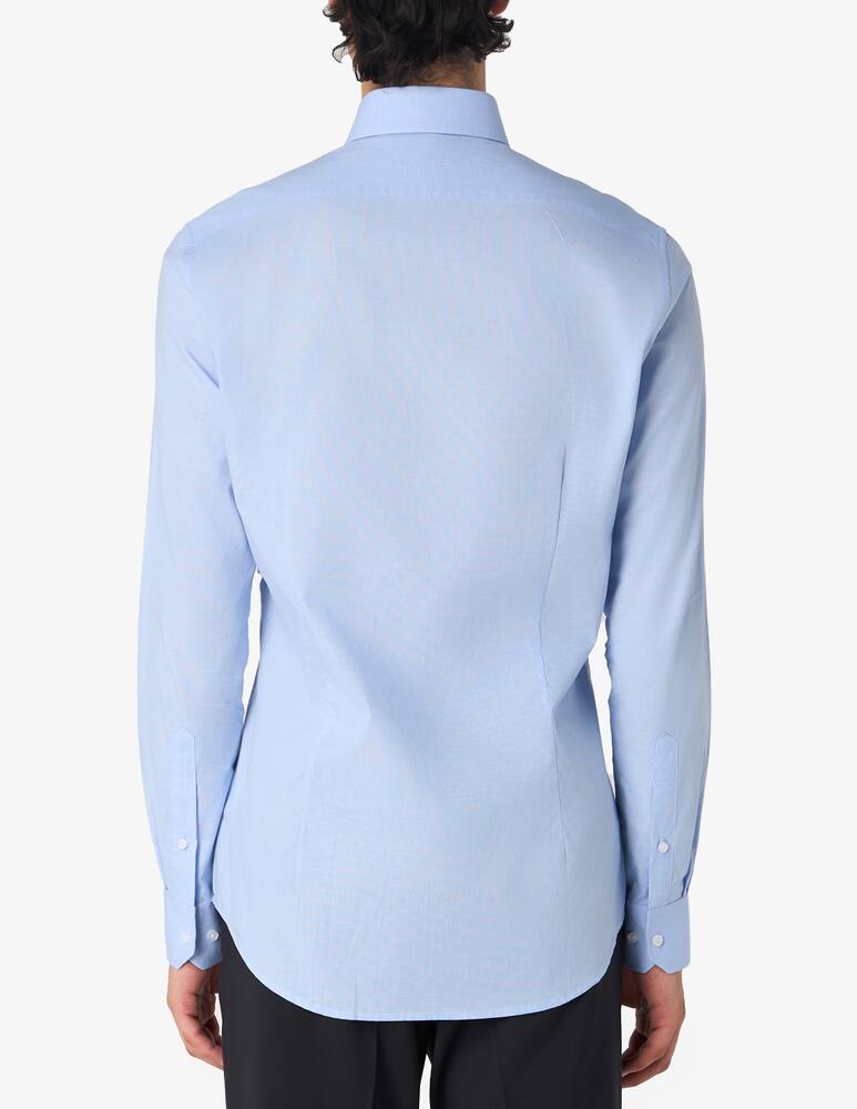 rinascente Michael Kors Camicia slim fit microcheck easy care