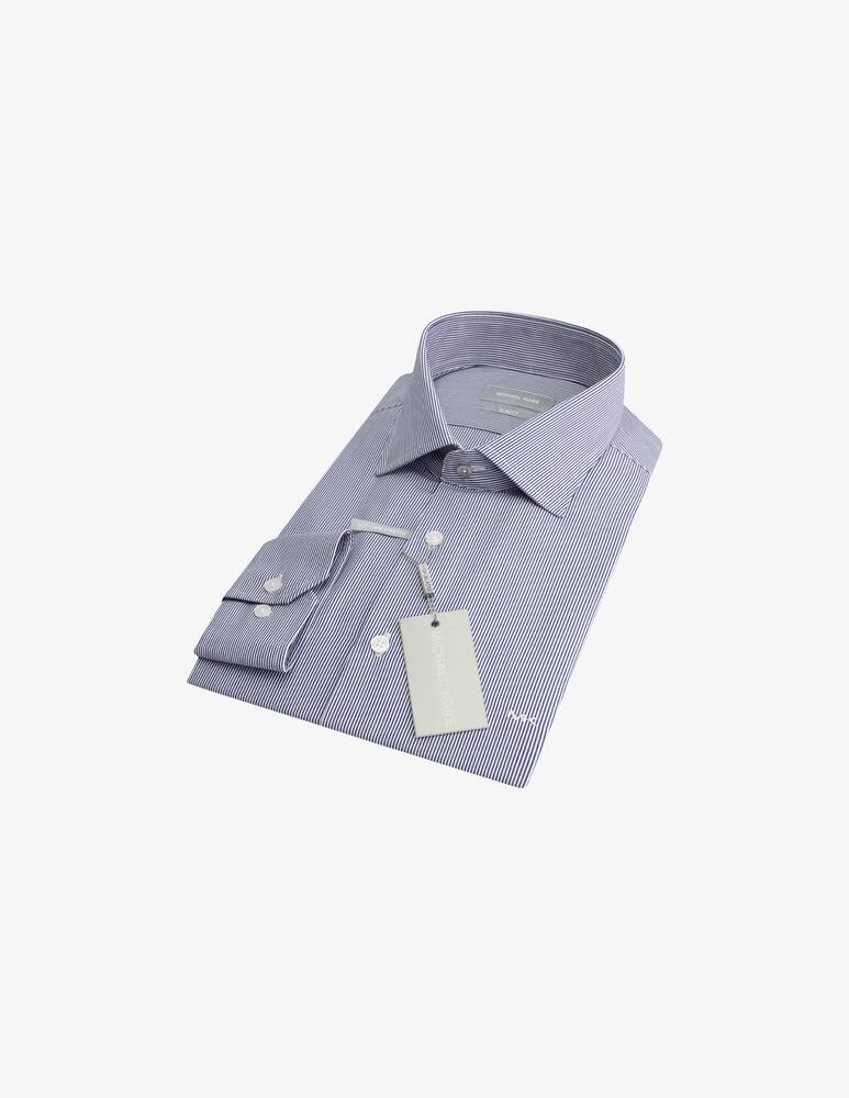rinascente Michael Kors Shirt popeline stretch slim stripe