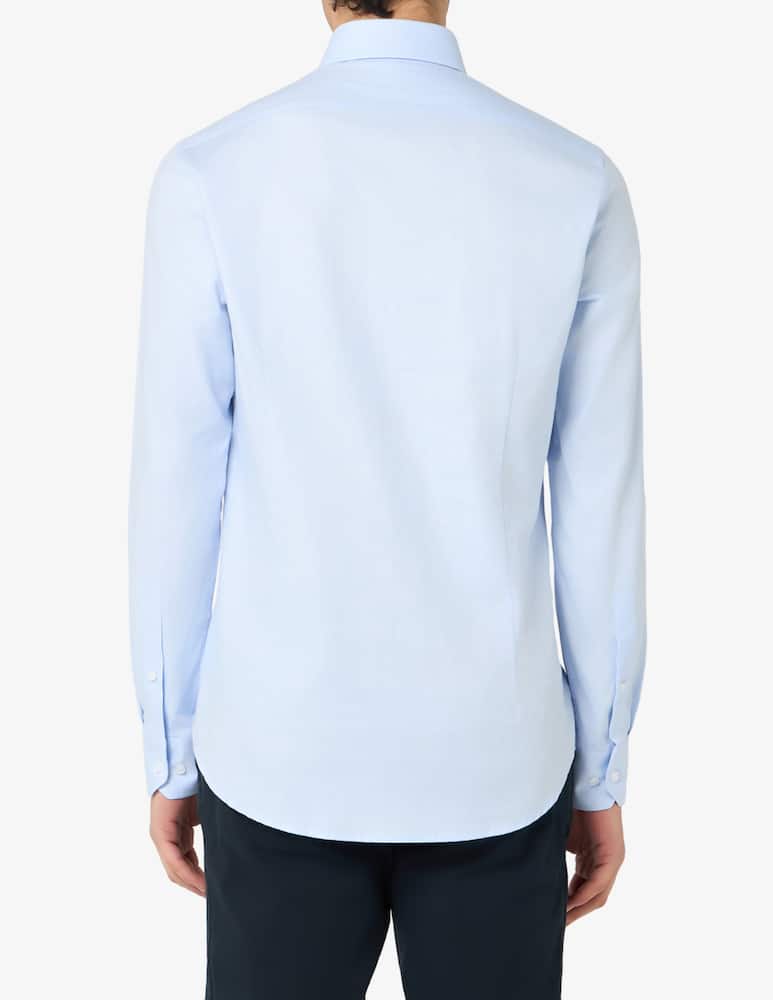 rinascente Michael Kors Camicia giro inglese slim fit easy care