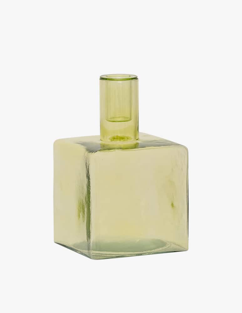 Urban Nature Culture Candle Holder Cubico Pale Green - picture 3 Urban Nature Culture Candle Holder Cubico Pale Green - picture 3