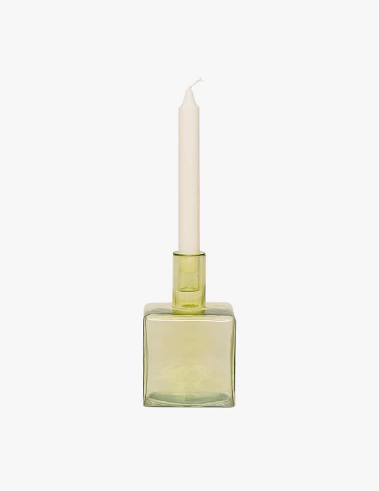 Urban Nature Culture Candle Holder Cubico Pale Green - picture 4 Urban Nature Culture Candle Holder Cubico Pale Green - picture 4