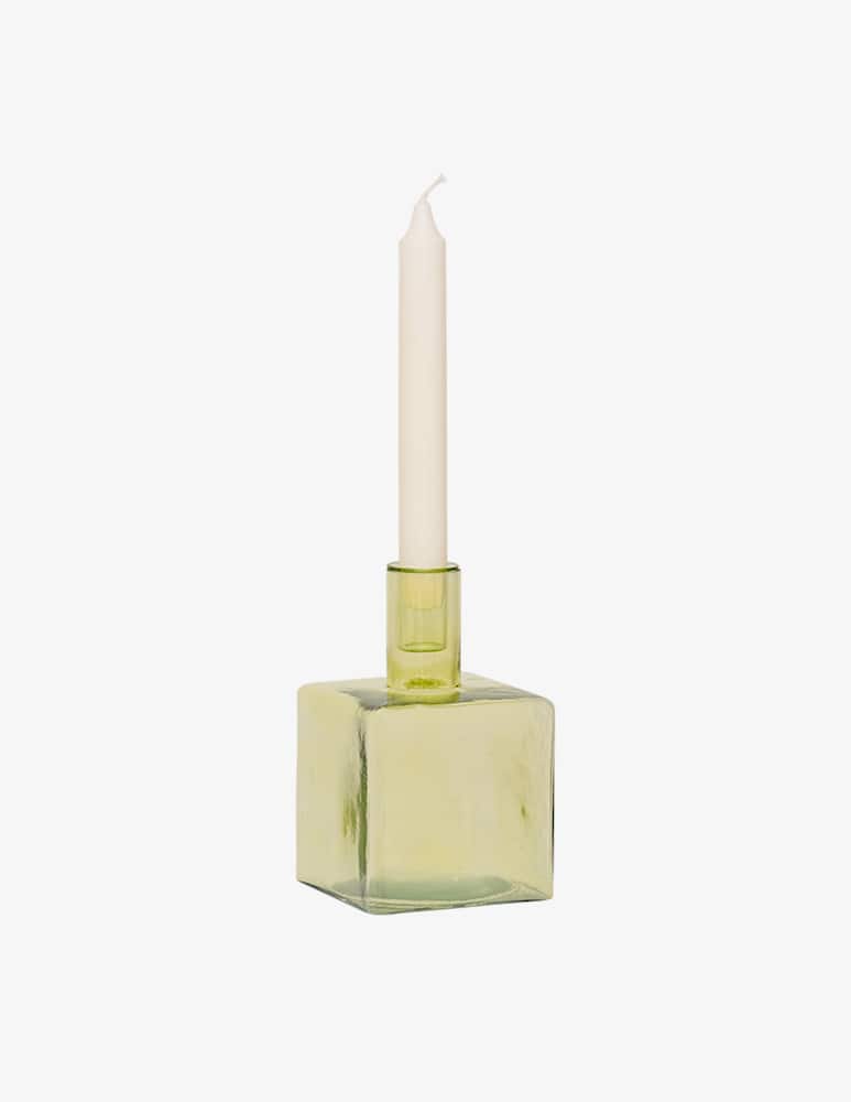 Urban Nature Culture Candle Holder Cubico Pale Green - picture 5 Urban Nature Culture Candle Holder Cubico Pale Green - picture 5