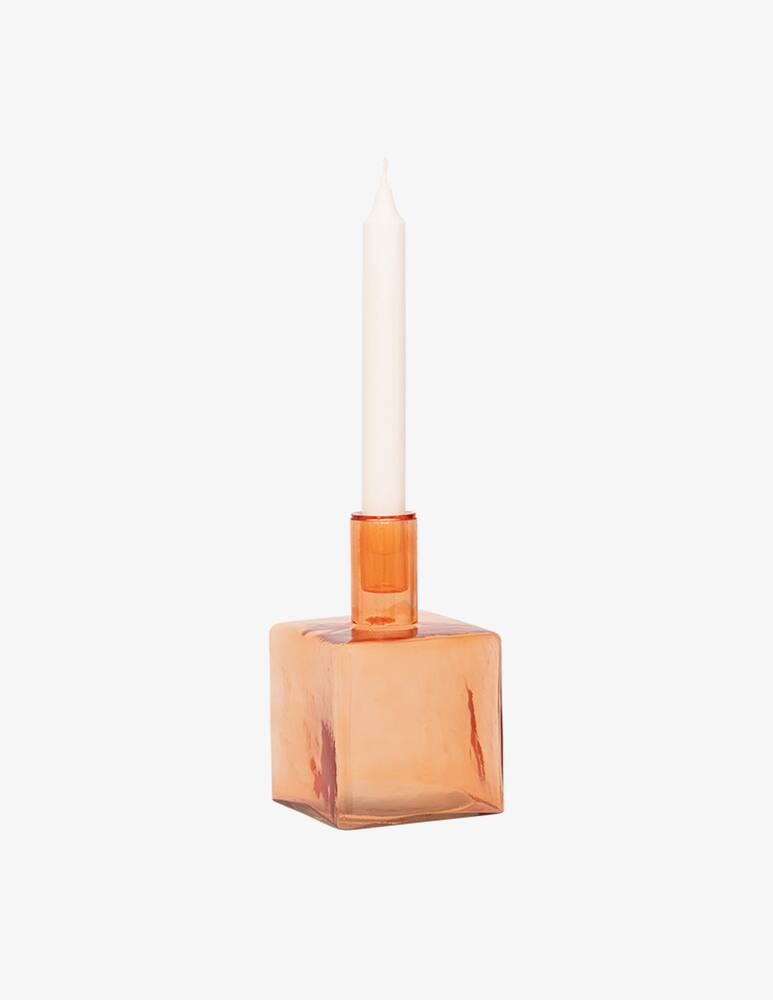 rinascente Urban Nature Culture Candle Holder Cubico Pumpkin