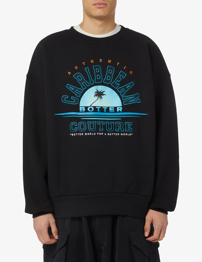 rinascente Botter Caribbean couture college crewneck sweater 