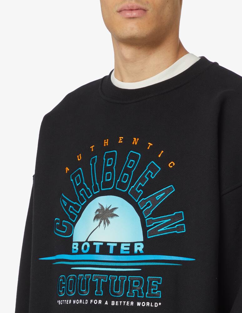 rinascente Botter Caribbean couture college crewneck sweater 