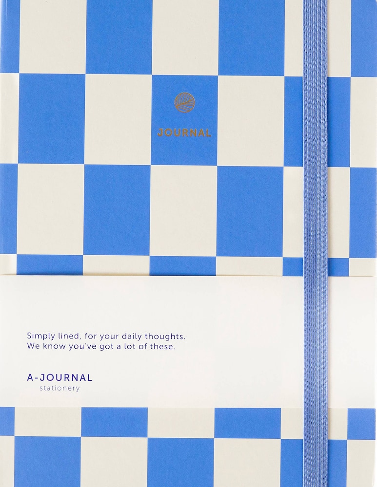 rinascente A-Journal Notebook Checkered