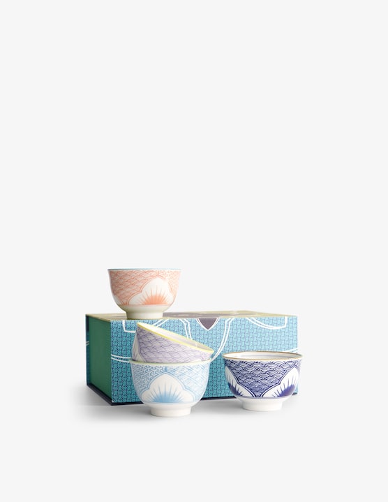 TOKYO design studio - Lily Flower Tazze Tè Gift Set 150 ml 4pz  - €76,00