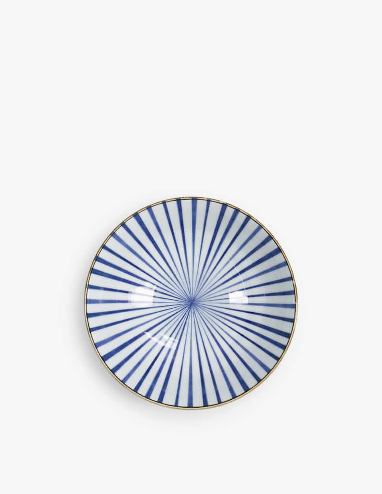 TOKYO design studio Bowl Natsu Tokusa Ramen 1000Ml Blue/White - picture 2 TOKYO design studio Bowl Natsu Tokusa Ramen 1000Ml Blue/White - picture 2
