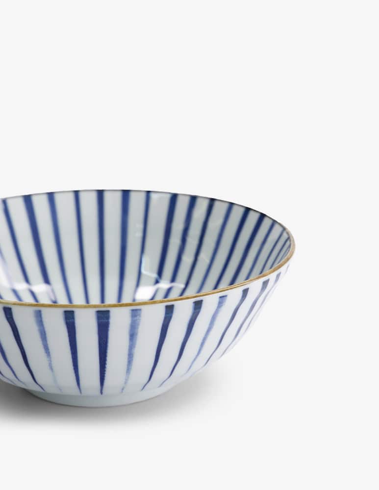 TOKYO design studio Bowl Natsu Tokusa Ramen 1000Ml Blue/White - picture 4 TOKYO design studio Bowl Natsu Tokusa Ramen 1000Ml Blue/White - picture 4