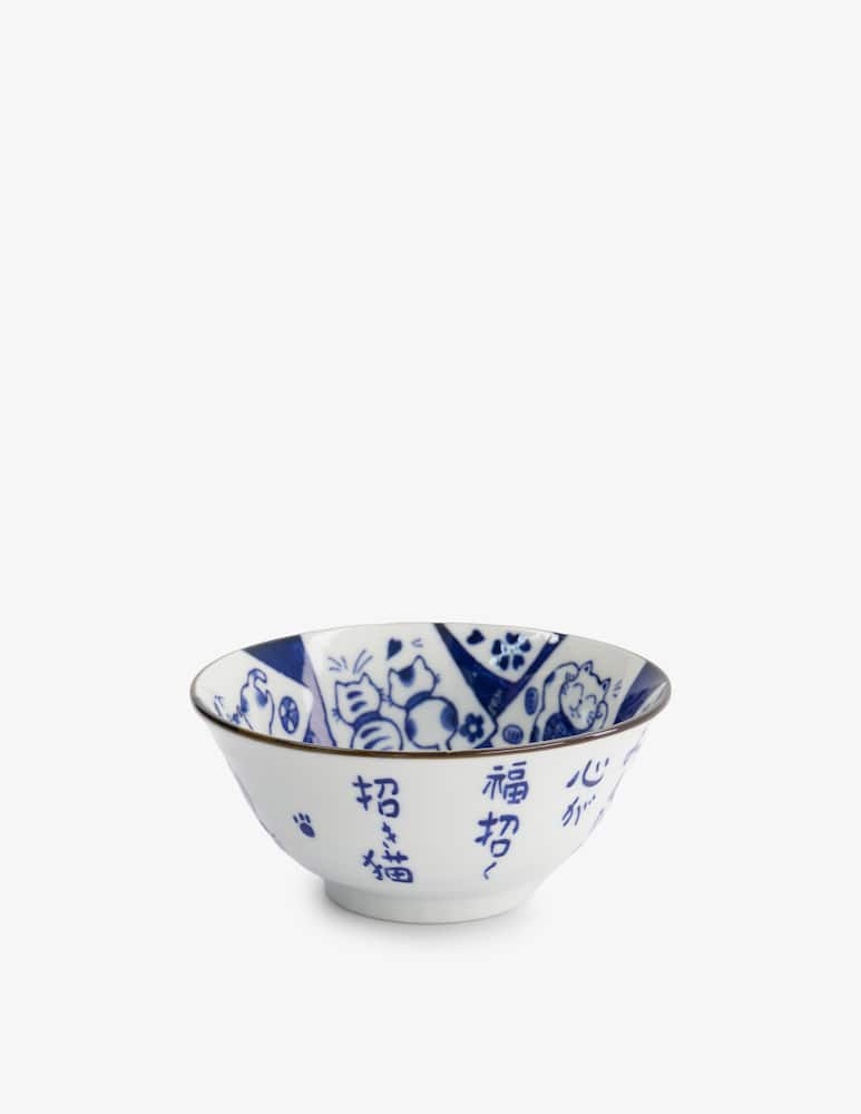 rinascente TOKYO design studio Kawaii Tayo Cat Neko Ciotola 500 ml