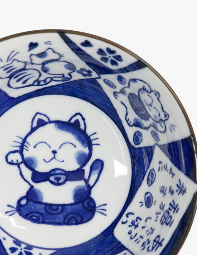 rinascente TOKYO design studio Kawaii Tayo Cat Neko Ciotola 500 ml