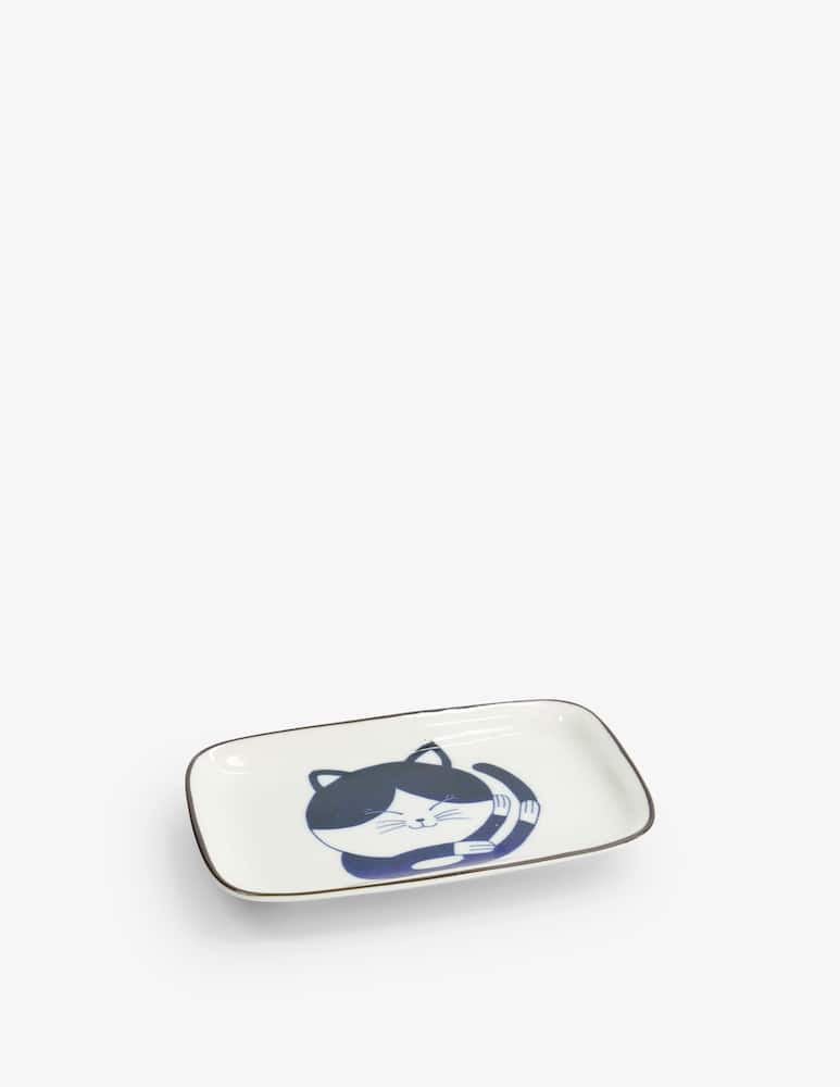 rinascente TOKYO design studio Kawaii Cat Neko Piatto Rettangolare