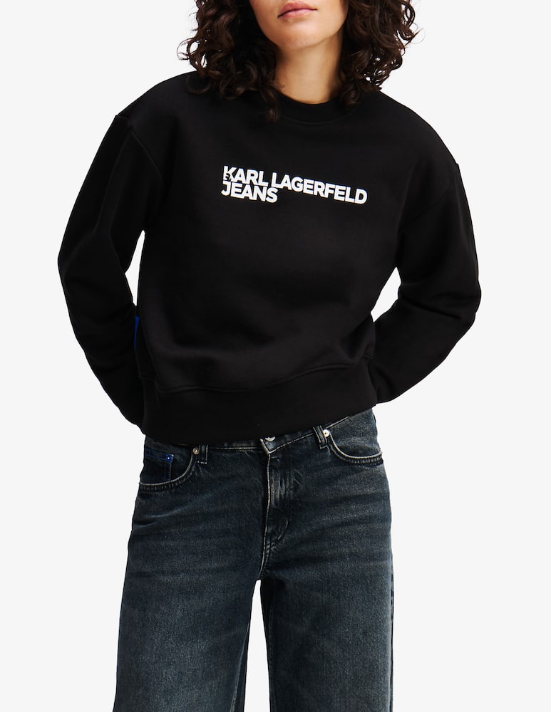 rinascente Karl Lagerfeld Felpa girocollo con logo