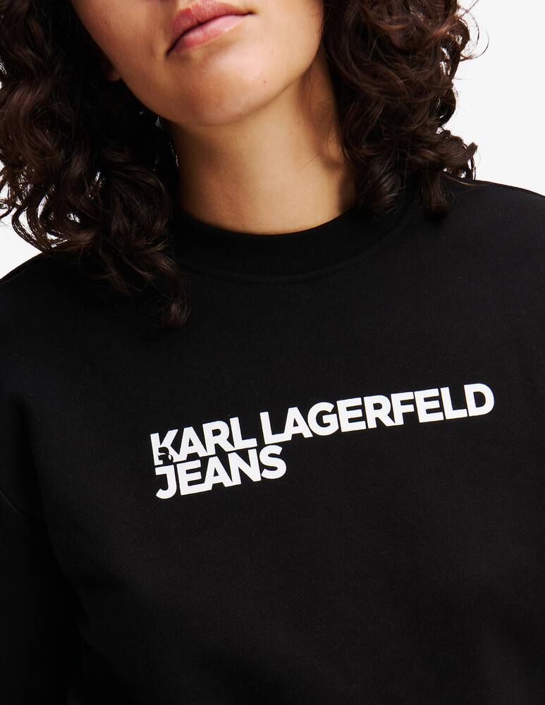 rinascente Karl Lagerfeld Felpa girocollo con logo