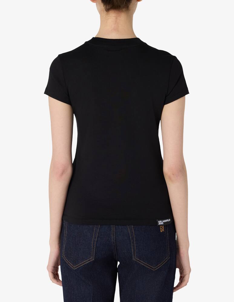 rinascente Karl Lagerfeld Slim-fit cotton t-shirt