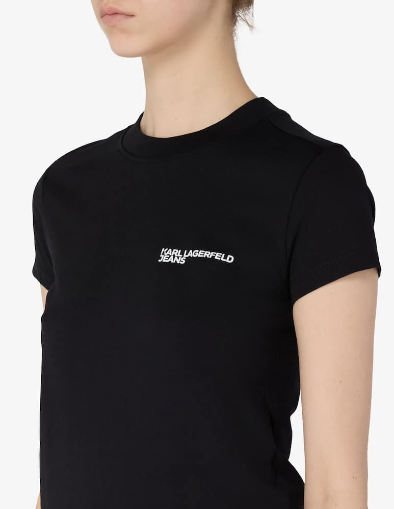 Karl Lagerfeld Jeans T-shirt slim in cotone - immagine 4 Karl Lagerfeld Jeans T-shirt slim in cotone - immagine 4