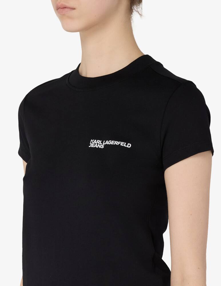rinascente Karl Lagerfeld Slim-fit cotton t-shirt