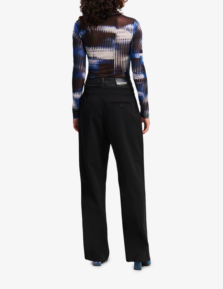 rinascente Karl Lagerfeld Pantaloni doppio materiale 