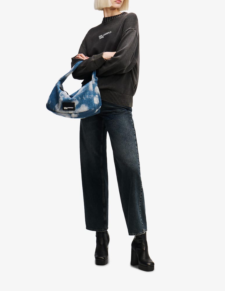 rinascente Karl Lagerfeld Acid washed jumper